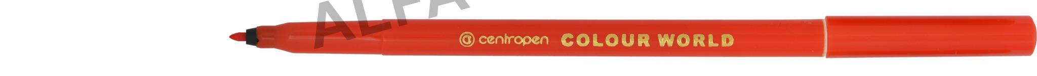 Popisovač Centropen 7550 / červená