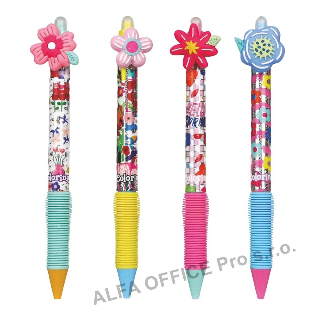 Roller Colorino gumovací - Květiny / 0,5 mm