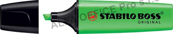 Zvýrazňovač STABILO® BOSS ORIGINAL / zelená