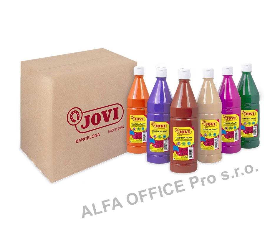 Tekuté temperové barvy JOVI PREMIUM - 6 x 1000 ml