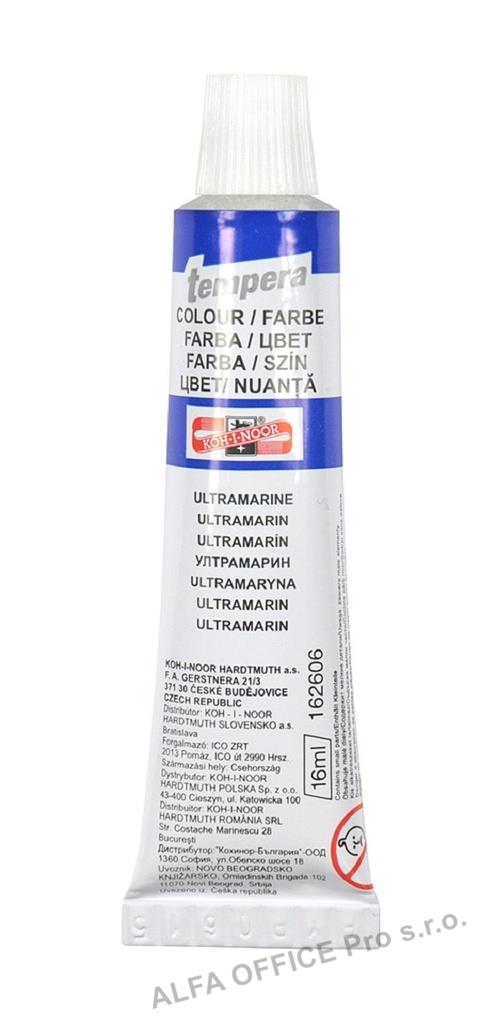 Temperová barva - ultramarín / tuba 16 ml