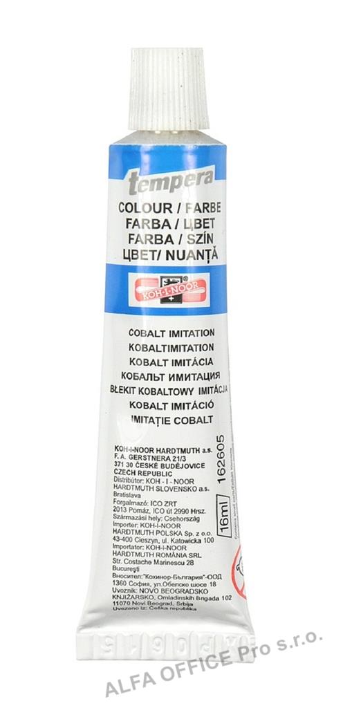 Temperová barva - kobalt imitace / tuba 16 ml