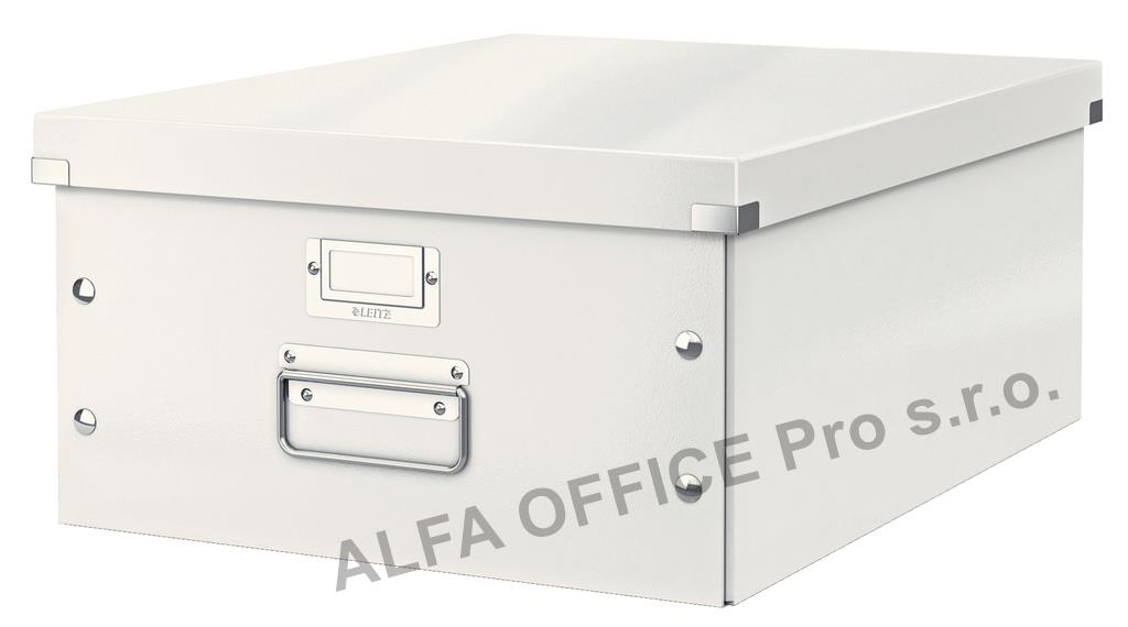Krabice Leitz Click & Store - L velká / bílá