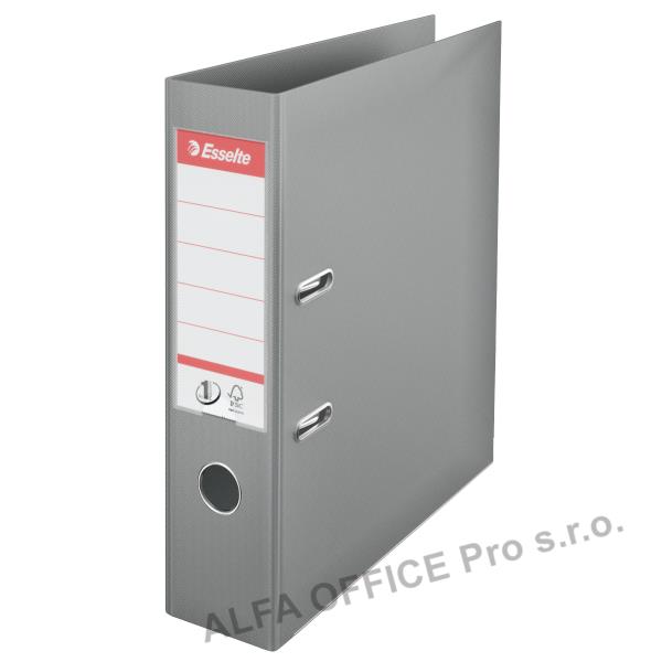 Esselte pákový pořadač A4 celoplastový 7,5 cm šedá