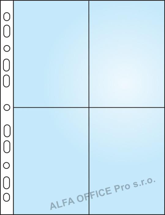 Závěsný obal Bantex - A4 silný / kapsy na foto 9 x 13 / 10 ks