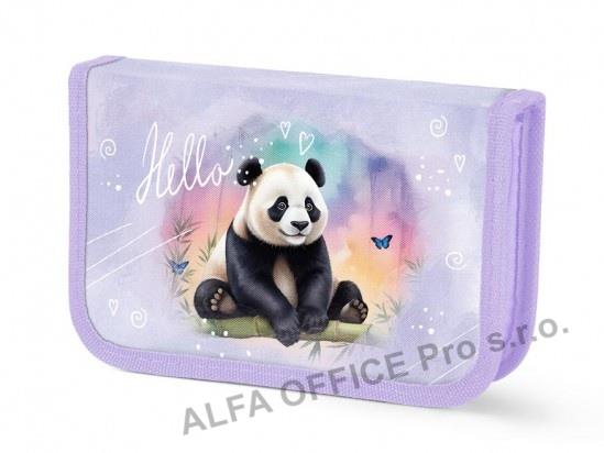 Penál jednopatrový - panda
