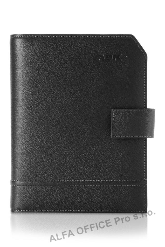 ADK diář Classic Slim A5 / týdenní - černá