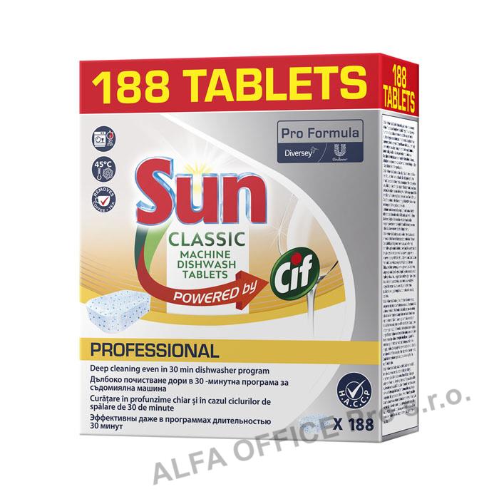 Sun Pro Formula tablety do myčky - 188 ks