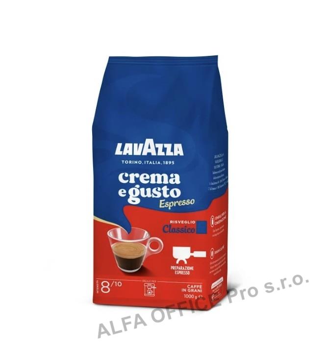 Zrnková káva Lavazza Crema e Gusto / 1 kg