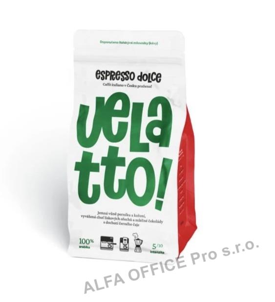 Zrnková káva Velatto Espresso Dolce / 1kg