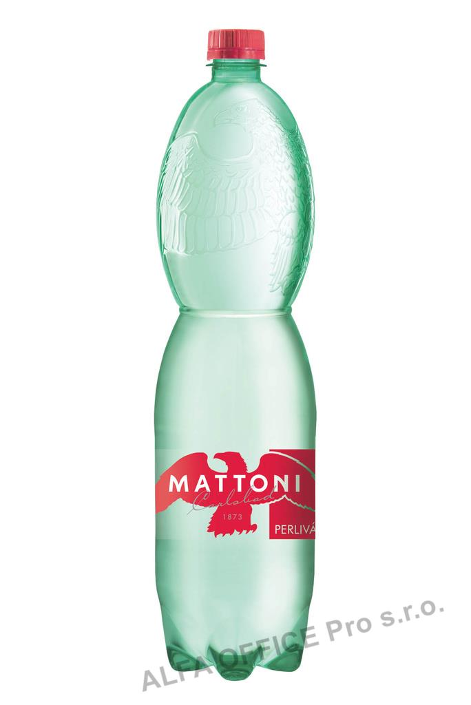 Mattoni minerální voda bez příchutě - perlivá / 1,5 l