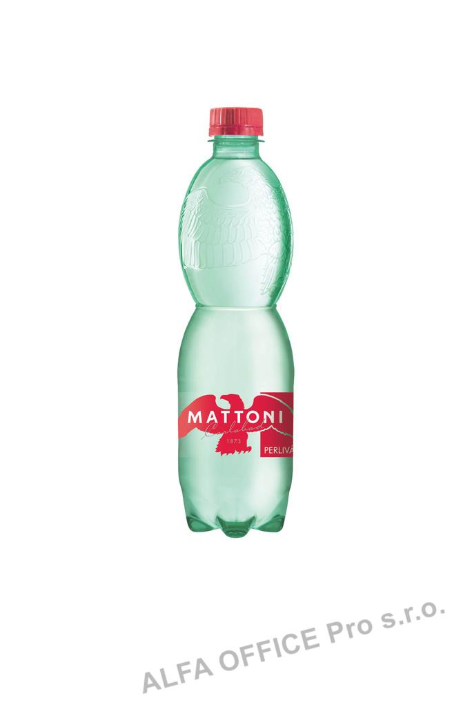 Mattoni minerální voda bez příchutě - perlivá / 0,5 l