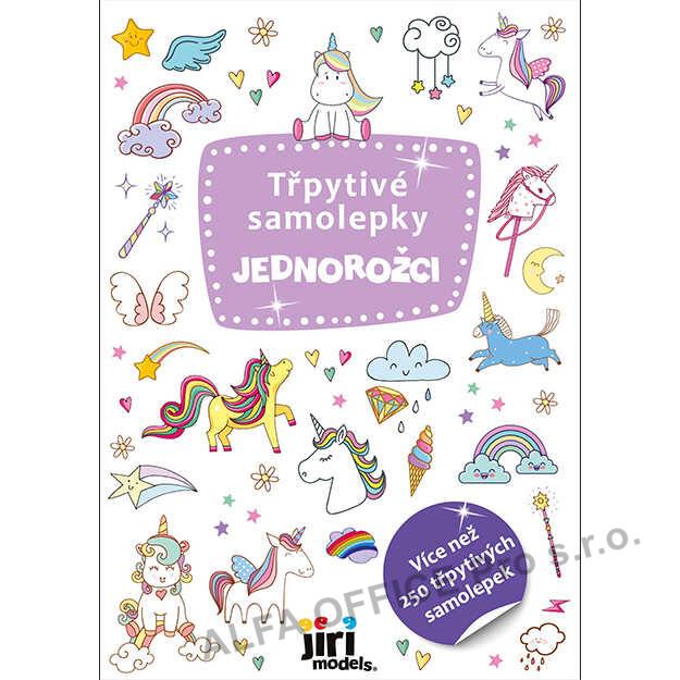 Třpytivé samolepky - Jednorožci