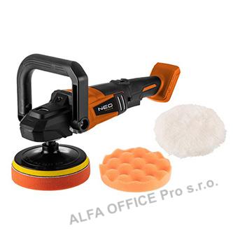 Aku bezkartáčová leštička 04-602, 18V, Li-ion, 6 rychlostí, ergo rukojeť, M14, b